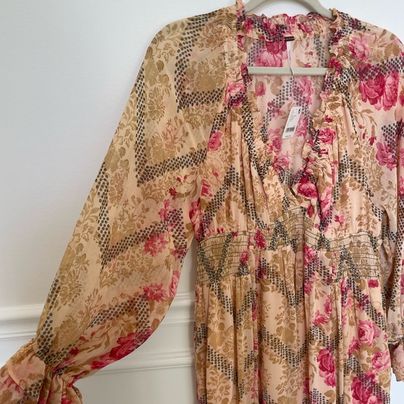 NWT! Free People Lena Midi Dress - Picture 8 of 10